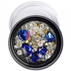 Decor pentru unghii cu Cristale 3D mixt CMX02